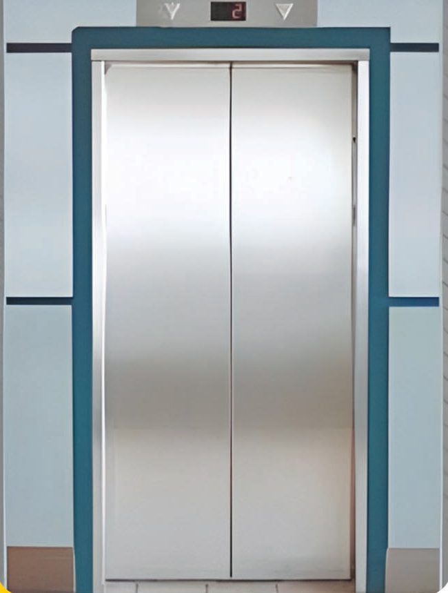 Stainless-steel automatic door